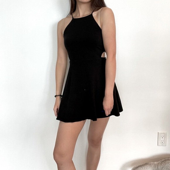 Garage black summer dress size xs - Picture 2 of 3